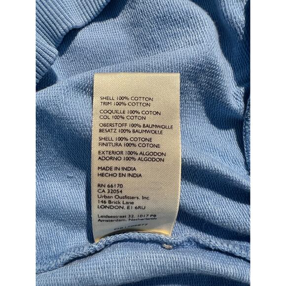 Anthropologie Top Blue Eyelet Lace Pullover Boho Chic Western Rodeo Feminine - Picture 8 of 8